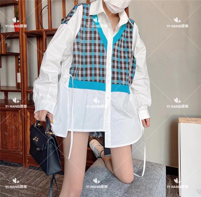 拼接衬衣面料，其它，一杭