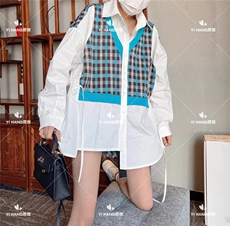 拼接衬衣面料，其它，一杭