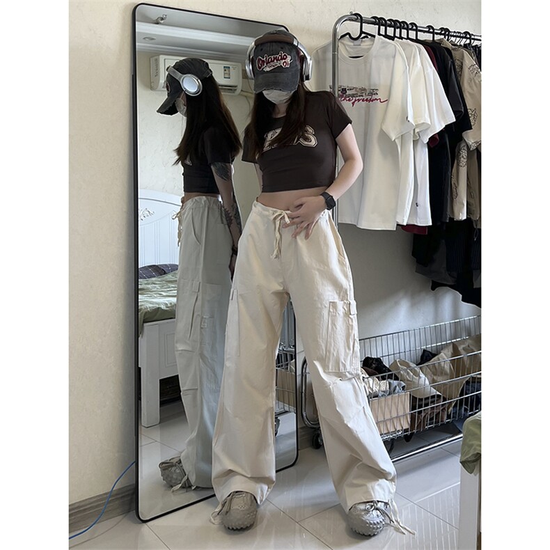 B221 美式ins街头hiphop宽松工装休闲裤子 LK23122-P65 控88图片