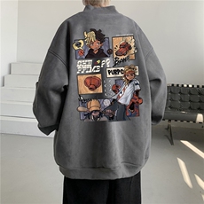 24春秋款美式复古麂皮绒飞行棒球服男女夹克外套JF3138-P80控108，男装夹克，电商B370