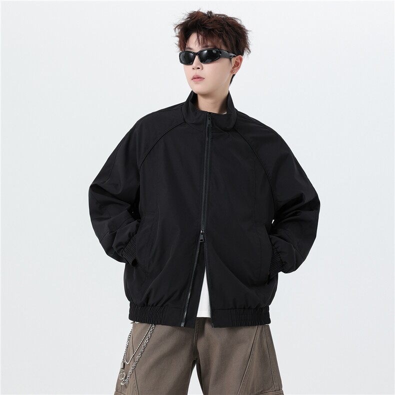 JK006无影墙备货15万件夹克聚酯纤维(M-5XL)TP3368,男装夹克,电商A088