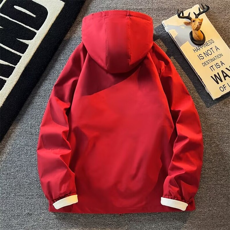 1506-1/JCFY0011/P57高街设计感小众连帽夹克男女款复古宽松百搭,男装夹克,星座1506-1