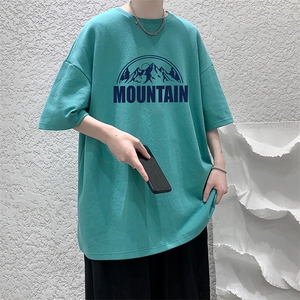 DX17255-P20 纯短袖t恤男大码半袖打底衫宽松体恤衫 大皂风图片