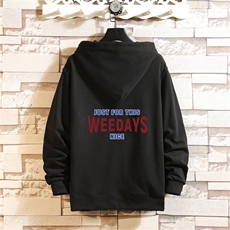 KS21113-P38连帽开衫卫衣男运动外套大码班服砖墙挂拍，男装卫衣，电商A040A
