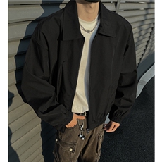 黑墙春装美式飞行服夹克短款外套男装春季拉链衫上衣S379特58，男装夹克，电商A233-1