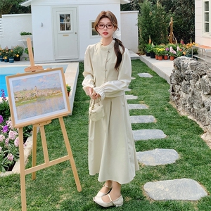 白色高级感减龄套装裙女2025春季新款法式超好看上衣半身裙两件套图片
