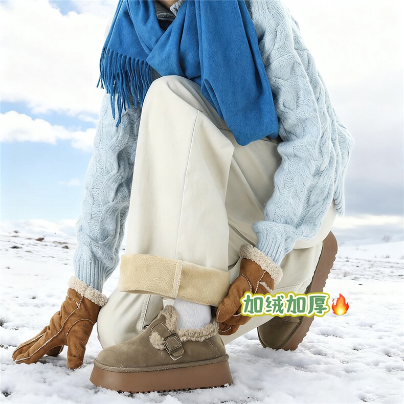 D258K7001常规P55控78加绒P65控98加绒加厚中性休闲裤子，男装卫衣，电商D258