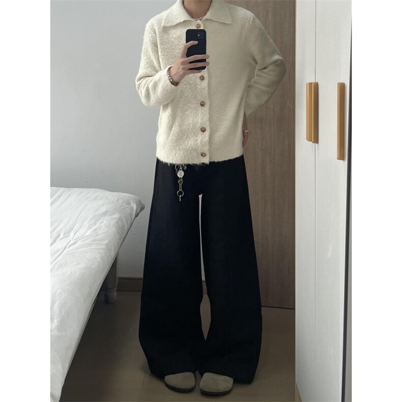 【有货】MY2403LL-特P58cleanfit米白色开衫针织衫毛衣外套,男装针织衫/毛衣,星座1007（原301D）