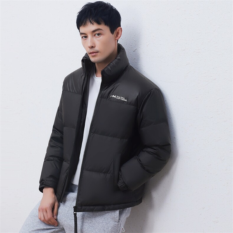 冬季立领羽绒服男2024新款加厚保暖面包服高端百搭潮牌休闲外套男,男装羽绒服,电商B212（原钱塘6029）
