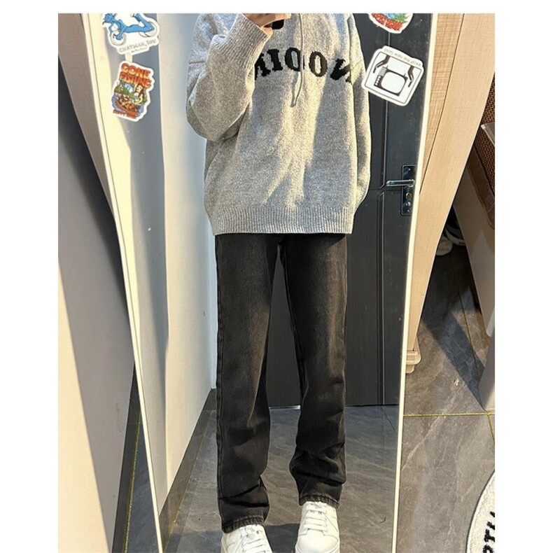 【XZ1112-1】柳叶弯刀裤修身牛仔裤男春款P41YA888,男装牛仔裤,星座1112-1