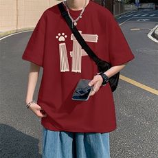 酒红色