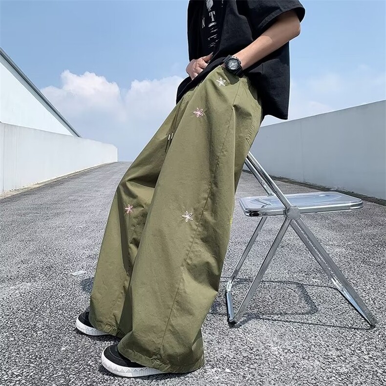 休闲裤男印花潮流长裤运动裤夏季新款原宿潮时尚潮牌青春流行,男装休闲裤,星座716-4