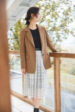 风格鲜明的单西随性时尚的精致修身版型后背开叉的潮流工艺，其它，千浪依族