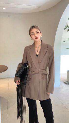 韩版时尚收腰西装，女装西装，H101