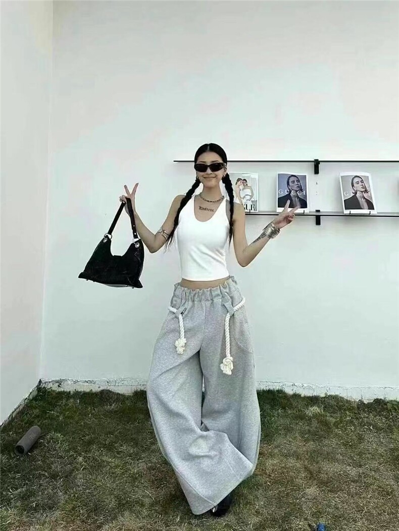 时尚潮流夏季新款女士简约百搭纯色背心,女装背心吊带,斯尔特羊绒