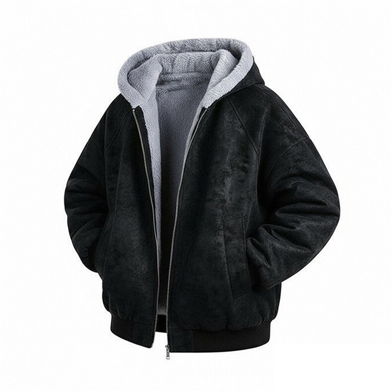 现货高品质美式高街冬季重磅座山雕大毛毛领pu皮棉衣男女加厚外套，男装皮衣，电商A486-1