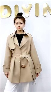 春季新款风衣外套图片