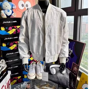 【有货】DM5005-P80短款外套男春秋美式高街棒球服飞行员工装夹克图片