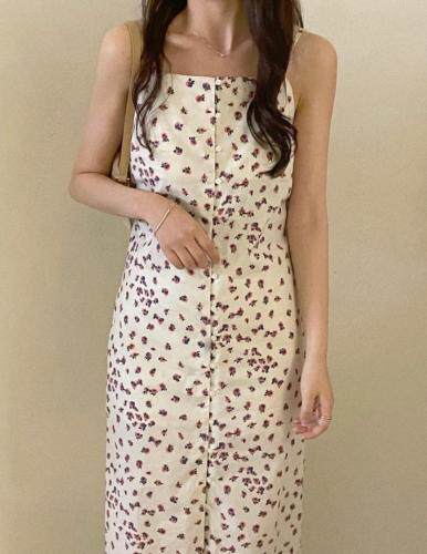 吊带碎花连衣裙，女装背心吊带，Comfort Zone 舒适区