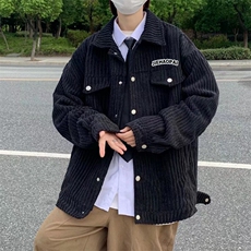 2024春季男士灯芯绒外套日系复古休闲M904-P65，男装夹克，星座1109-3