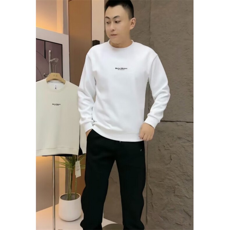 1506A/GW6530/P37重磅圆领卫衣男款秋季T恤潮牌休闲长袖上衣,男装T恤,星座1506A