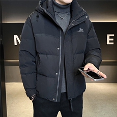 标50绒连帽羽绒服男冬季2025新款A313-3310-P215控劵后298，男装羽绒服，电商A313