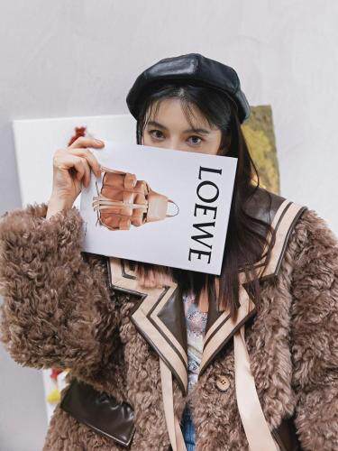 2021冬款皮毛一体，女装，YOUER DENG