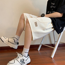 8XL-M抖音品质特大码ins潮流亮色休闲短裤印花五分裤DK1521P35，男装休闲裤，电商D206-1