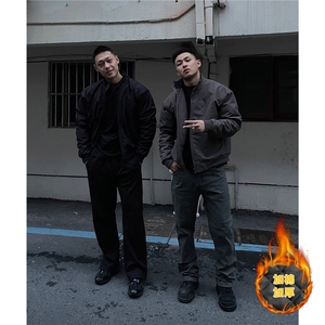 现货5万冬季cleanfit立领飞行员棉服短款男装大码外套MY08-特50图片