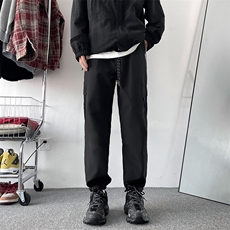 机能风冲锋裤男春款束脚休闲裤子美式痞帅高级感，男装休闲裤，星座410-7