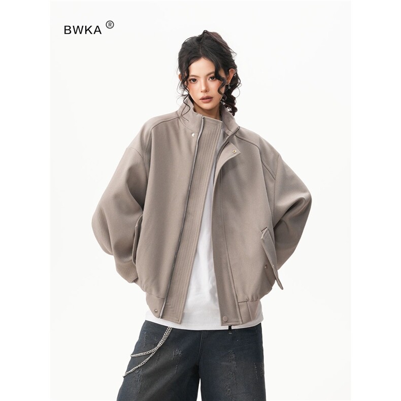 哈灵顿夹克男短款宽松廓形飞行外套，男装Polo衫，星座1210-1