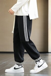 高品质秋季新款运动裤男束脚宽松卫裤潮流休闲长裤篮球裤子图片