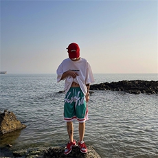 2025夏季新款！宽松阔腿休闲裤字母五分裤子805-C96-P30控45，男装牛仔裤，星座809B（原星座805）
