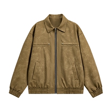 2026春季新款得物品质休闲皮夹克飞行服皮衣男外套PY2472-P50，男装夹克，星座1402-2