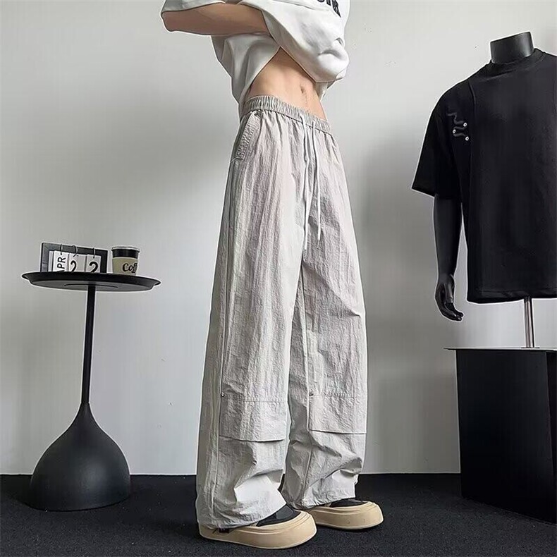 夏季薄款百搭速干宽松休闲裤男K0123/P35,男装休闲裤,电商D202