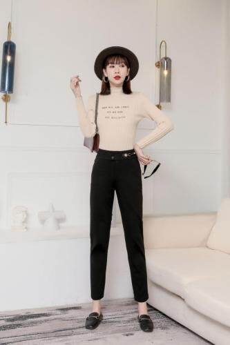 冬款拉毛小休闲裤，女装休闲裤，江南主角