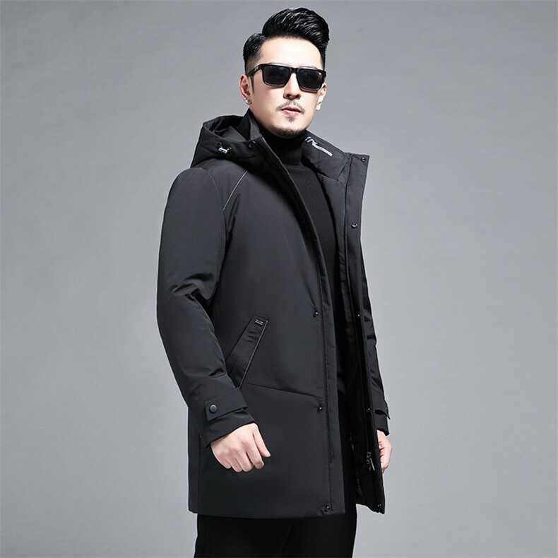 B28311钱塘2020-3冬季90白鸭绒男士羽绒服连帽主推跑量P245,男装羽绒服,钱塘207-3