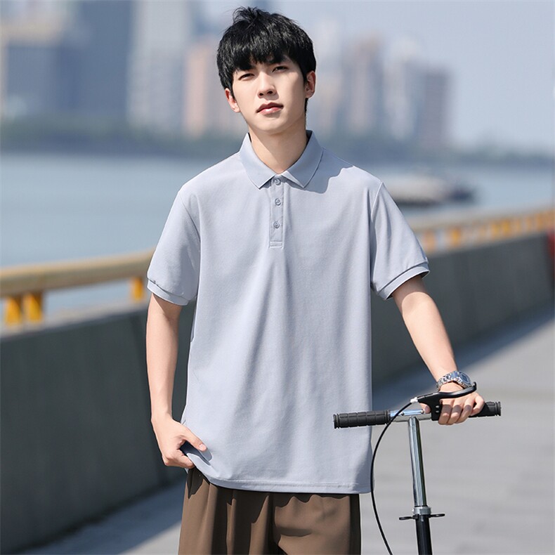 P02男女休闲大码POLO衫T恤衫学生团队表演校服可定制印花青少年，男装T恤，星座115A(原星座507）