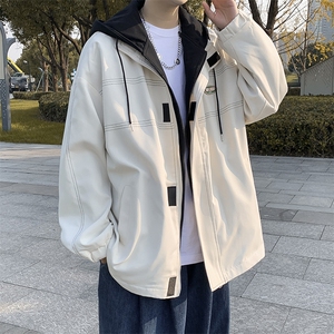 春秋连帽外套男ins韩版潮百搭学生休闲港风宽松上衣服JK043-P65