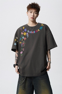 240g美式重磅短袖T恤 FSDX279 M-5XL 特批25无差价控48图片