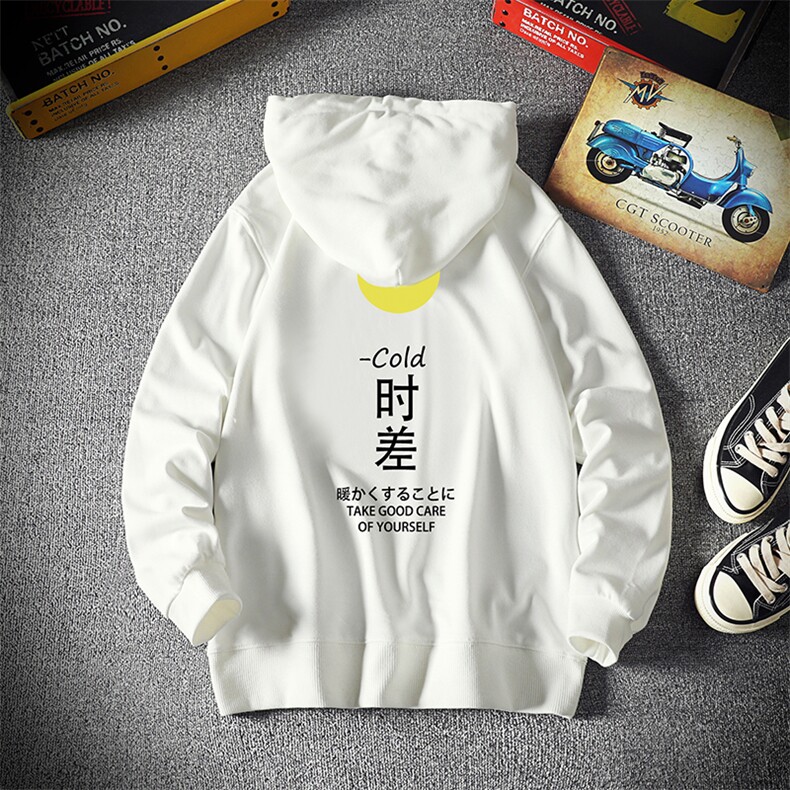 WY2047-P40纯棉连帽卫衣男大码运动帽衫宽松薄外套男麒麟风,男装卫衣,电商A040A