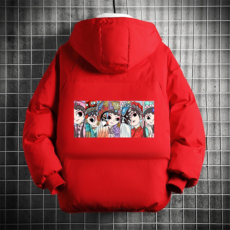 控128加绒面包服男大码羊羔毛衣男MY16250-P100,男装棉衣,电商A040A