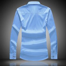 20大码印花中国风衬衫男夏秋新款青年长袖衬衫QT5030/7603p50，男装衬衫，电商A012