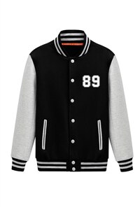 现货 2025秋季棒球服大码宽松卫衣开衫卫衣夹克 XZ102A-Q8974-P55图片
