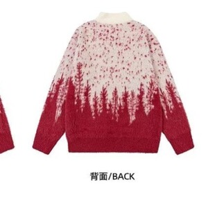 1506-1/MM-A4211/P64设计感潮流新中式盘扣软糯针织衫男女时尚图片