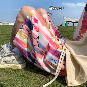 XZ616 夏季新款坠星冰丝裤休闲沙滩裤  TY875 P25控39图片