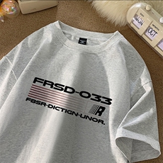 可设48小时发货支持抖音得物来样二开230克重磅美式短袖t恤MT348，男装T恤，电商A486-1