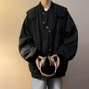 飞行员夹克男秋季高级感外套欧美hiphop美式R星冲锋衣 W9224图片