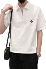 23男士翻领T恤B226-001-p55，男装T恤，电商A210
