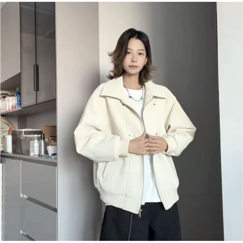 网图美式翻领纹理感PU皮夹克皮衣机车服外套JK508-P70,男装夹克,星座1213
